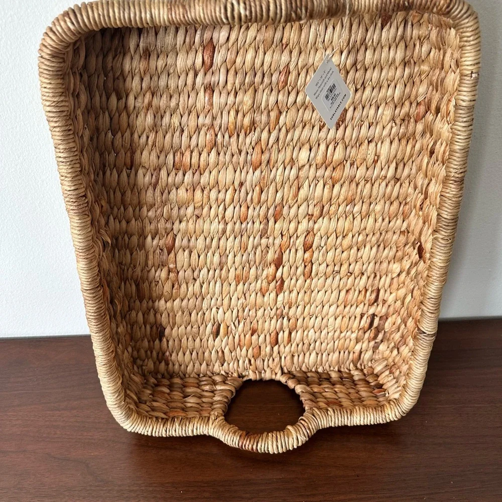 Sur La Table Woven Rectangular Basket